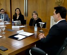 Governador destaca protagonismo feminino em reunião com OAB-PR e nova desembargadora do TJPR
