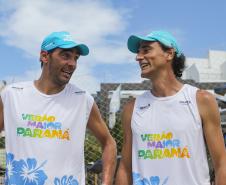 Com medalhistas olímpicos, Vôlei das Estrelas agita programação do Verão Maior Paraná