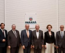 Darci Piana apresenta o Paraná ao embaixador da Bélgica no Brasil
