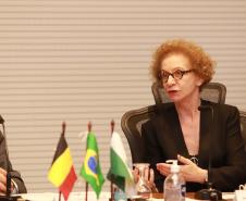 Darci Piana apresenta o Paraná ao embaixador da Bélgica no Brasil