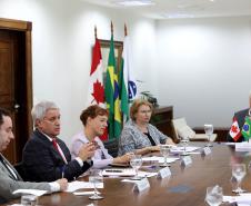 Paraná discute parcerias com Canadá em educação, agricultura e desenvolvimento sustentável