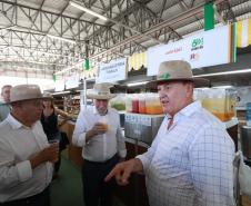 Darci Piana troca experiências sobre o setor agrícola em feira no Rio Grande do Sul