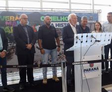 Prefeitos do Litoral comemoram movimento e atrações do Verão Maior Paraná