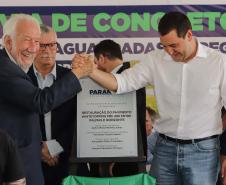 Sonho realizado: governador entrega nova PRC-280, revitalizada com concreto