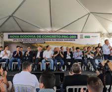 Sonho realizado: governador entrega nova PRC-280, revitalizada com concreto