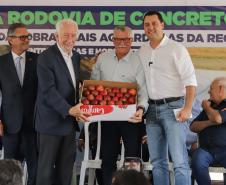 Sonho realizado: governador entrega nova PRC-280, revitalizada com concreto