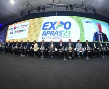 Na abertura da ExpoApras, Piana exalta importância do comércio mercadista paranaense