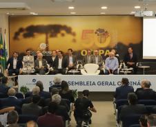 Na Ocepar, governador destaca a importância das cooperativas para o Paraná