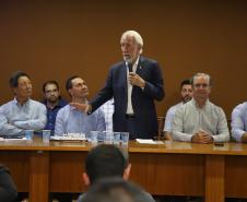 Em reunião com prefeitos da Amusep, Piana reforça apoio do Estado a municípios