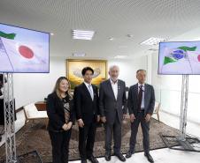 Piana recebe comitiva de Kakogawa e reforça laços de amizade do Paraná com o Japão