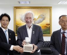 Piana recebe comitiva de Kakogawa e reforça laços de amizade do Paraná com o Japão