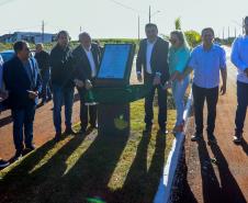 Piana inaugura obras de pavimentação, praças e anuncia novos investimentos para Jesuítas