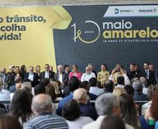 Paraná lança campanha Maio Amarelo com ações educativas e entrega de veículos ao Detran