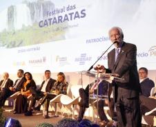 Governador apresenta potenciais turísticos do Paraná na abertura do Festival das Cataratas