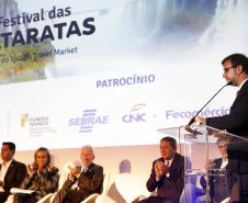 Governador apresenta potenciais turísticos do Paraná na abertura do Festival das Cataratas