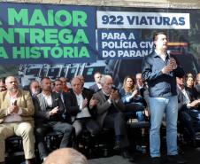 Com 922 novas viaturas, Polícia Civil do Paraná terá maior renovação de frota da história