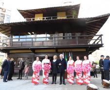 Piana exalta comunidade japonesa do Paraná nos 30 anos do memorial da Praça do Japão