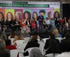 Caravana Paraná Unido Pelas Mulheres contou com grande adesão em todo o Estado