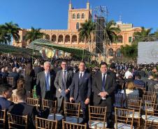 Comitiva do Paraná participa da posse do presidente do Paraguai