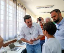 Governador inaugura escola estadual com capacidade para 900 estudantes em Ortigueira