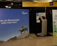 Paraná tem mais um voo internacional: Azul inicia trecho Curitiba-Montevidéu
