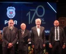 Governo comemora 170 anos da Polícia Civil do Paraná com homenagens e reconhecimento