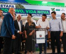 Governador anuncia R$ 132 milhões para nova fase do Asfalto Novo, Vida Nova