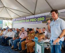 Com grandes obras, PRC-280 será revitalizada em concreto de Palmas a Pato Brancov