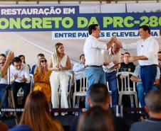 Com grandes obras, PRC-280 será revitalizada em concreto de Palmas a Pato Brancov