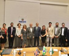 Paraná busca parcerias com o Reino Unido em educação, infraestrutura e energia verde