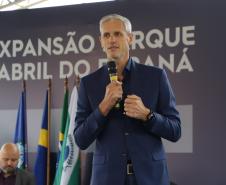 Estado anuncia pavimentação de R$ 45 milhões no lançamento da fábrica da Electrolux na RMC