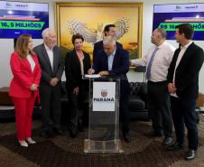 Governador libera R$ 16,5 milhões para pavimentação e conclusão de ginásio em Irati