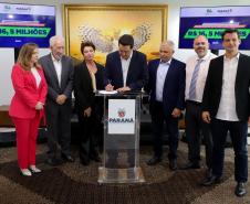 Governador libera R$ 16,5 milhões para pavimentação e conclusão de ginásio em Irati