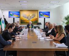 Piana recebe visita do novo embaixador da Ucrânia no Brasil e de cônsul da Coreia do Sul