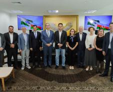 Governador recebe embaixador do Azerbaijão e destaca potenciais produtivos do Paraná