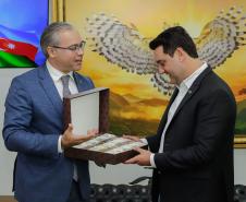 Governador recebe embaixador do Azerbaijão e destaca potenciais produtivos do Paraná