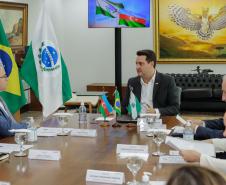 Governador recebe embaixador do Azerbaijão e destaca potenciais produtivos do Paraná