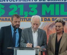 Governo libera R$ 21,3 milhões para instituições que atendem crianças e adolescentes