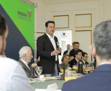 Ratinho Junior recebe lideranças da Marcha Para Jesus, que será no dia 18 de maio