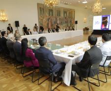 Ratinho Junior recebe lideranças da Marcha Para Jesus, que será no dia 18 de maio