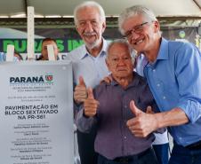 Estado inaugura pavimentação de estrada que liga Paraíso do Norte a Nova Aliança do Ivaí