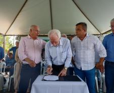 Estado inaugura pavimentação de estrada que liga Paraíso do Norte a Nova Aliança do Ivaí