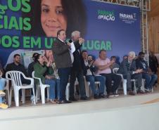 Darci Piana participa da feira de serviços Paraná em Ação, em São Mateus do Sul