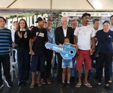 Com o Casa Fácil Paraná, 143 famílias de Paraíso do Norte conquistam moradia própria