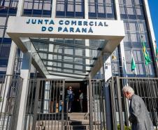 Junta Comercial do Paraná inaugura nova sede no Centro de Curitiba