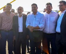 Darci Piana e presidente do Paraguai visitam Ponte da Integração, em Foz do Iguaçu
