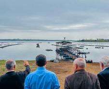 Piana recebe ministro da Pesca e apresenta produtores de tilápia do Norte do Paraná