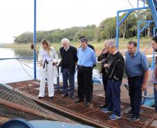 Piana recebe ministro da Pesca e apresenta produtores de tilápia do Norte do Paraná