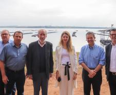 Piana recebe ministro da Pesca e apresenta produtores de tilápia do Norte do Paraná