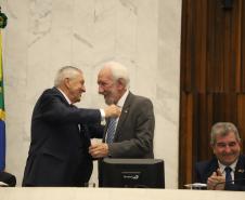 Piana participa da entrega do título de Cidadão Honorário do Paraná a Paulo Pennacchi